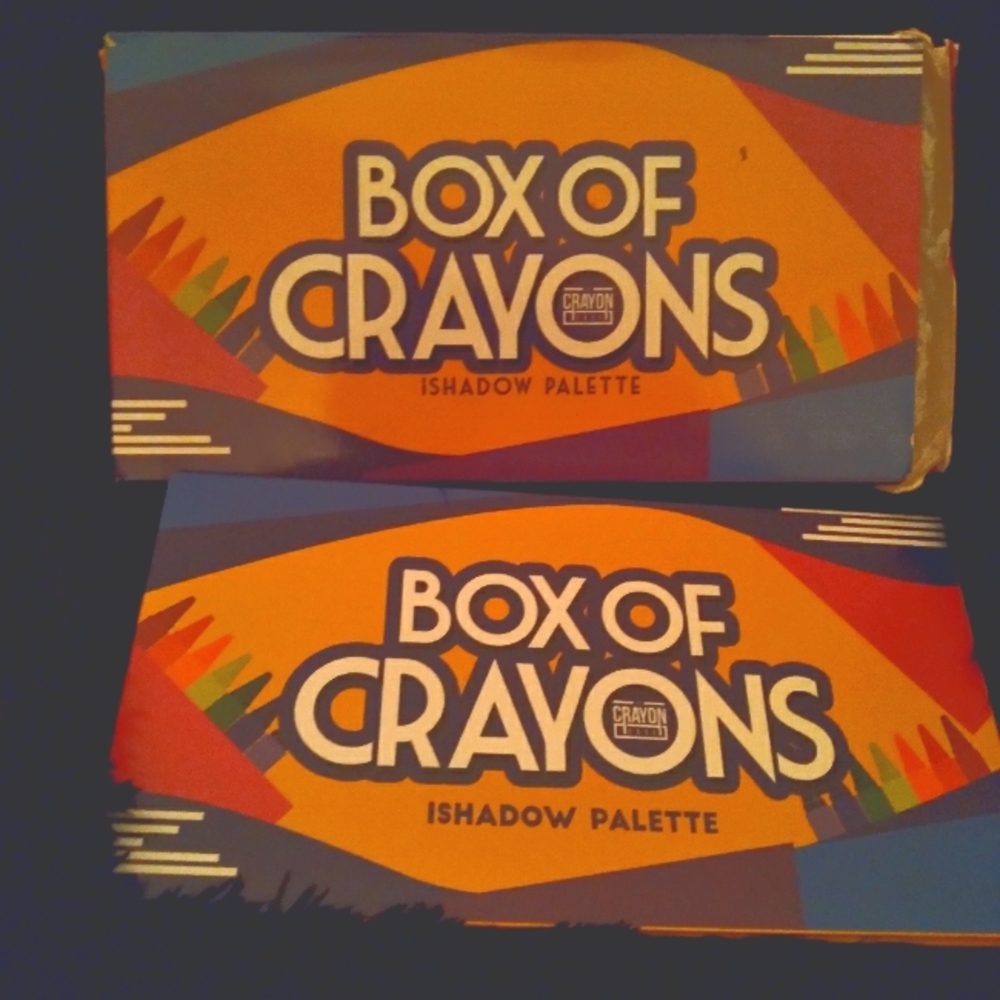 The Box of Crayons Eyeshadow Palette,  never used
